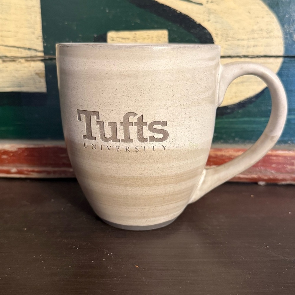 Ceramic Tufts University Coffee Mug